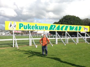 Heading to the Raceway