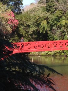 Poet's Bridge at the Park -- named after a race horse named "The Poet"