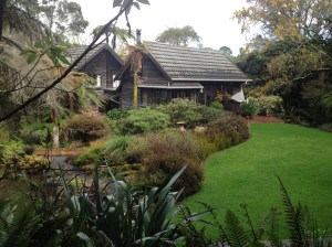 House and part of Te Kainga Marire gardens