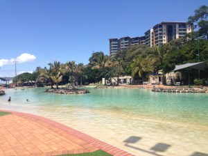 The Lagoon -- between the coast and the business district