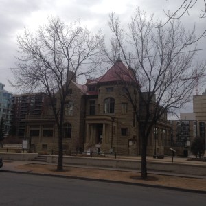 The home of former Alberta Senator James Loughheed.  Listened to free (with entry) audio tour about home and family.