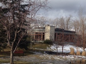 The River Cafe along the Bow River Trail.