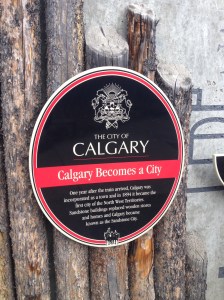 Info on Calgary becoming a city