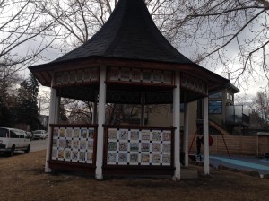 Gazebo in a park in Inglewood
