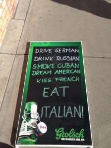 This place has got life figured out -- now if they can just keep their sign up.