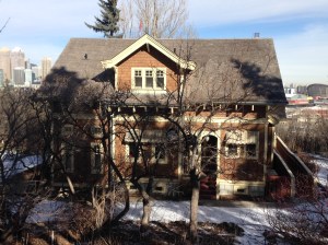 Former home of park director, now the park cafe (in season).