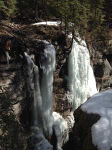 Maligne Canyon on way into Jasper.