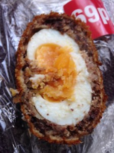 Inside a Scottish Egg