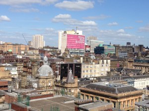 View 2 of Glasgow from atop Lighthouse