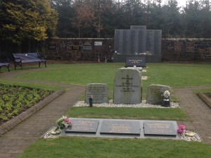 Memorial to the victims of the airplane bombing over Locherbie