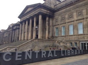 Exterior of the library