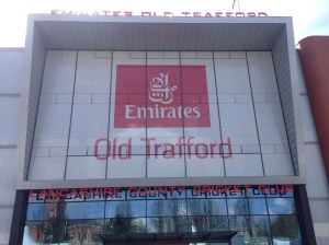 Old Trafford Cricket Grounds -- site of packet pick-up and end of marathon