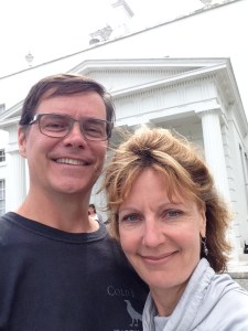 Selfie in front of the Irish President's house that is located within Phoenix Park. The original part of the structure served as the Park Manager's house which was apparently a prestigious position.
