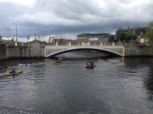 Another view of the River Liffey