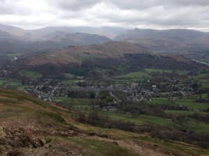 View of area from Wansfell Pike
