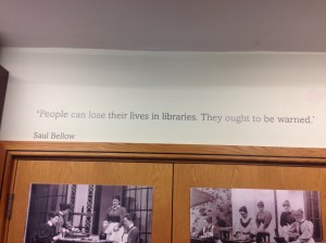 My favorite quote from the Armitt Library