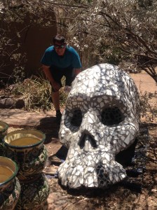 How about this yard art?