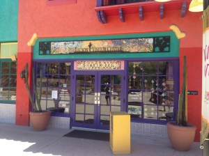 Storefront of Visitor's Center
