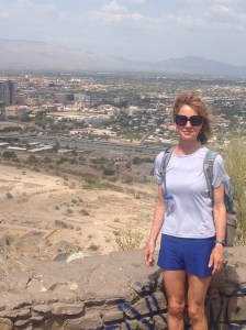 View of Tucson from atop Sentinel Peak