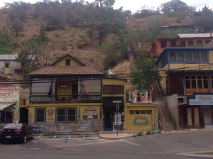 Cute local business and 1 of 9 sets of steps that form part of the only outdoor stair climb race in the US. It's run in Oct and is 4.5 miles. We're doing it (though maybe walking) when we go back.